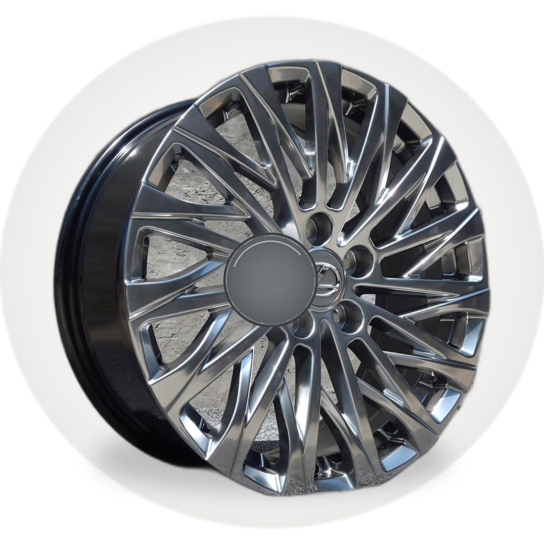 F605611 18 inch 5x114.3 wheel Bright Black